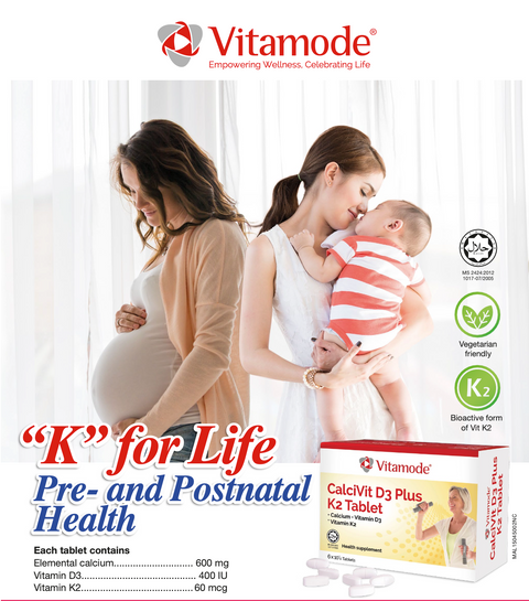 Vitamode® CalciVit D3 Plus K2 Tablet (60s)