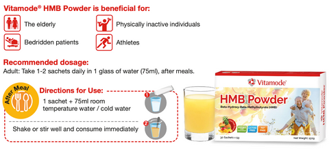 Vitamode® HMB Powder (30 Sachets)